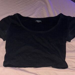 Wild Fable Black Women's Crop Top